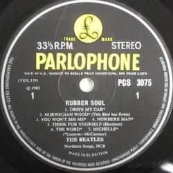 BEATLES / RUBBER SOUL（中古レコード） - BORDERLINE RECORDS