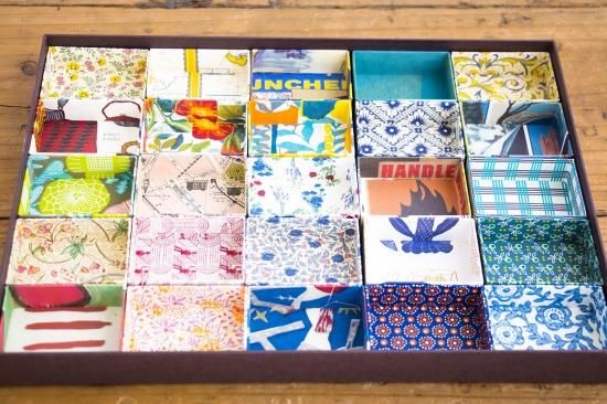 Partition box / assort 5set / cool colors - 【BOX&NEEDLE ONLINE