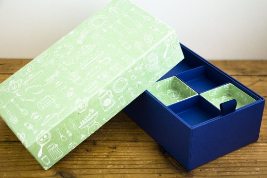 TOOL BOX -Kitchen Tools Mint- - 【BOX&NEEDLE ONLINE BOUTIQUE】京都の職人による貼箱店