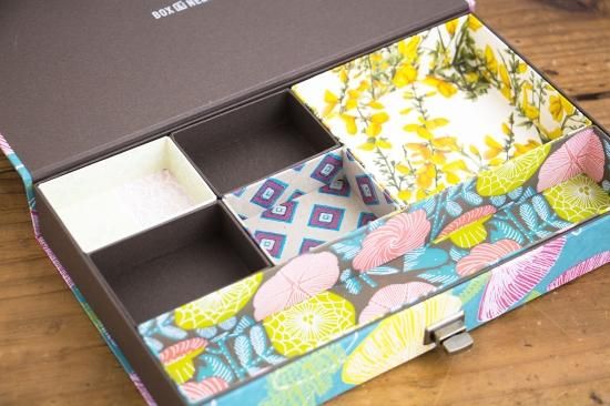 【新品未使用】BOX&NEEDLE Jewelry Box ジュエリーボックス Jewelry Box Wide ジュエリーボックス ワイド携帯の裁縫箱にも