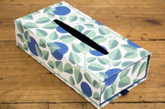 TISSUE BOX -Mustikkaｰ - 【BOX&NEEDLE ONLINE BOUTIQUE】京都の職人