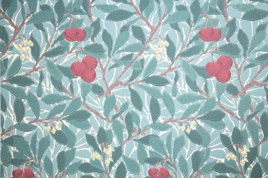 William Morris WALLPAPER -Arbutus- - 【BOX&NEEDLE ONLINE BOUTIQUE】京都の職人による貼箱店