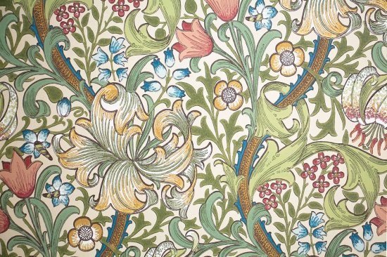 William Morris Wallpaper Golden Lily Box Needle Online Boutique 京都の職人による貼箱店