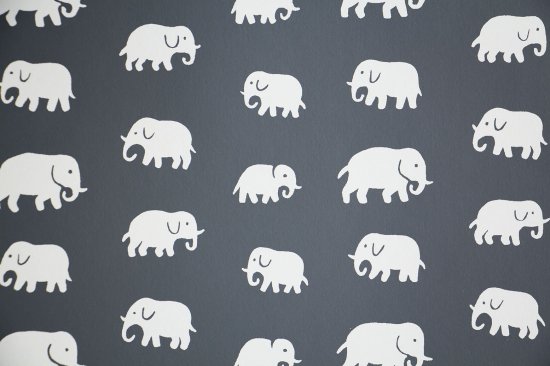 WALLPAPER -Elefant Gray- - 【BOX&NEEDLE ONLINE BOUTIQUE】京都の