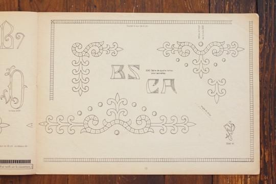 アンティーク 刺繍図案集 『TOUTE LA BRODERIE （刺繍のすべて