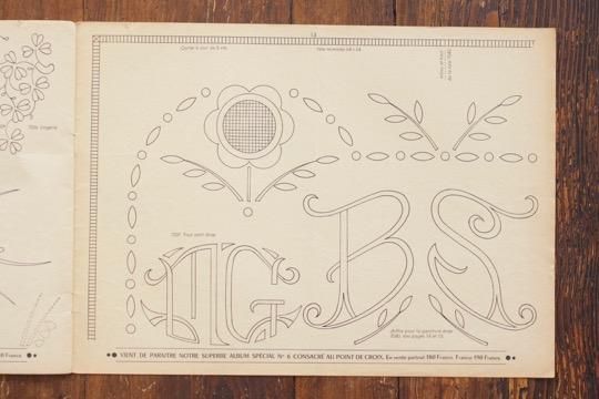 アンティーク 刺繍図案集 『TOUTE LA BRODERIE （刺繍のすべて