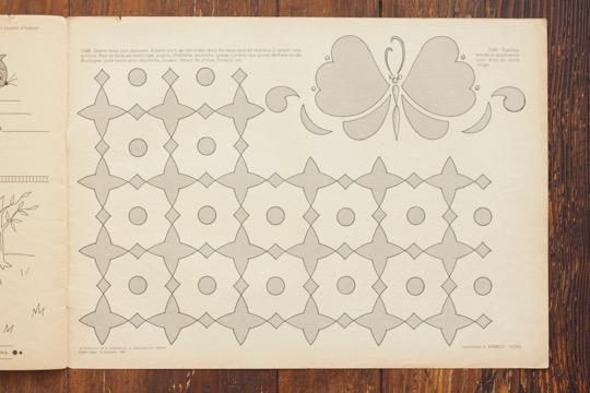 アンティーク 刺繍図案集 『TOUTE LA BRODERIE （刺繍のすべて