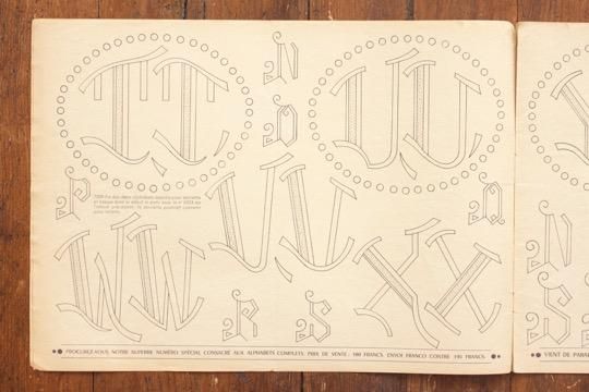 柔らかい アンティーク 刺繍図案集 『TOUTE LA BRODERIE （刺繍のすべて その他