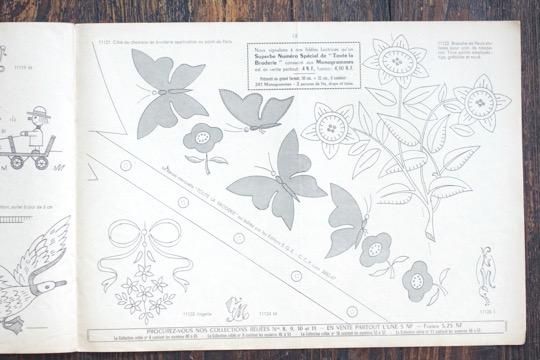 アンティーク 刺繍図案集 『TOUTE LA BRODERIE （刺繍のすべて