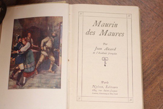 フランス古書 NELSON（ネルソン）社 MAURIN DES MAURES（マグレブのモーラン） - フランスアンティーク雑貨 Mille Chats