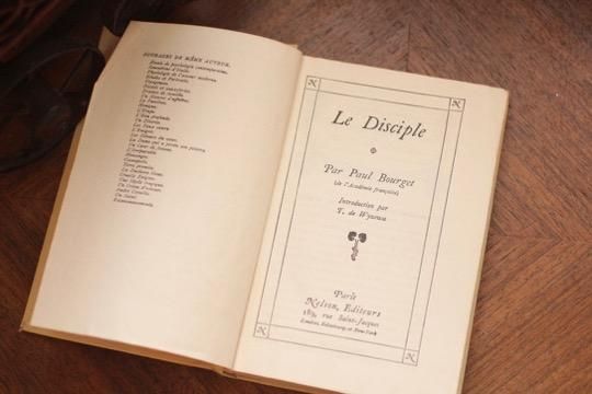 フランス古書 NELSON（ネルソン）社 LE DISCIPLE（弟子