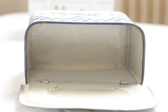 アンティークホーロー アリュメット缶 - フランスアンティーク雑貨