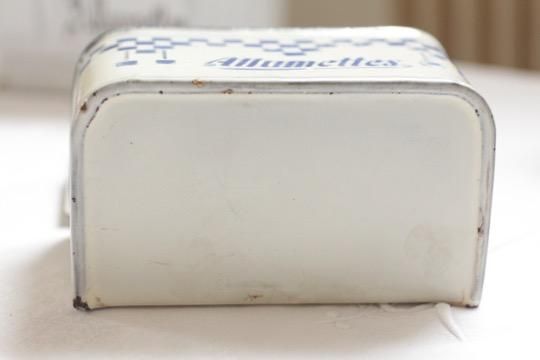 アンティークホーロー アリュメット缶 - フランスアンティーク雑貨