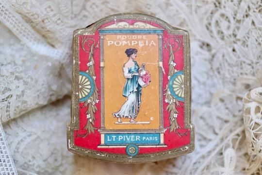 フランスアンティーク パウダー ボックス 紙箱 正規品 - メルカリ