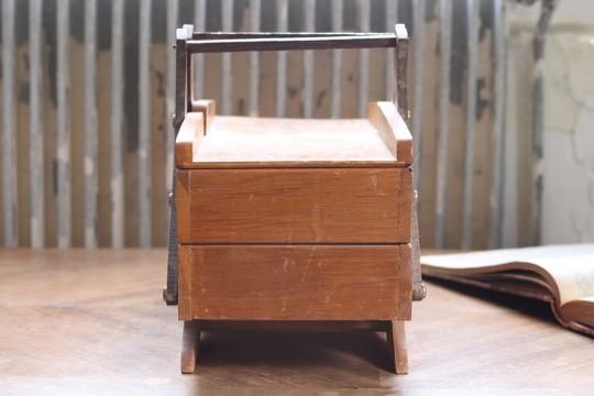 フランス アンティーク ソーイングボックス (裁縫箱) - フランス
