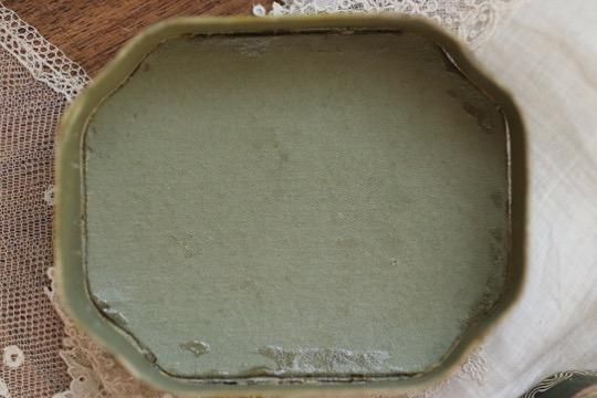 ミラー付ミニパウダーケース】【スターリングシルバー製1918年
