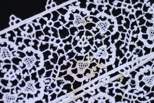 刺繍レース 4,5x2×34cm - フランスアンティーク雑貨 Mille Chats