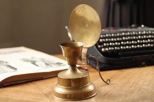 フランス ヴィンテージ 真鍮キャンドルスタンド French antique【フランス製アンティーク】cinq｜真鍮キャンドル