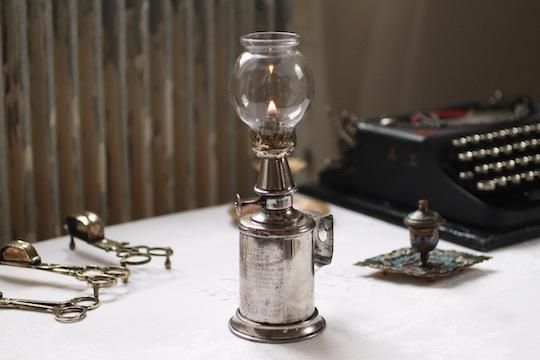 アンティーク オイルランプ LAMPE-PIGEON ピジョンランプ - フランス ...
