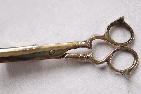 アンティーク キャンドル スナッファー（火消し用ハサミ） B