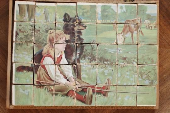 フランス人形博物館所蔵】アーティーク 立体絵合わせブロック