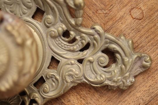 インク壺付きペントレイ木製レリーフイギリスアンティーク検フランス