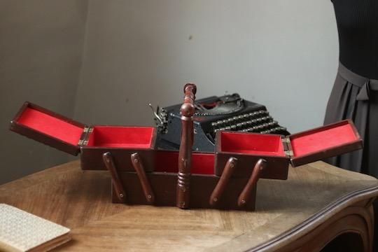 フランス アンティーク ソーイングボックス （裁縫箱