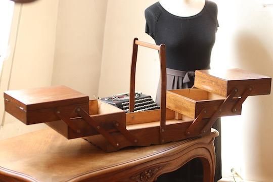 フランス アンティーク ソーイングボックス（裁縫箱