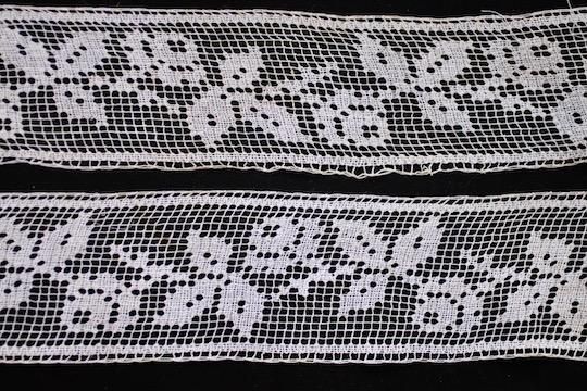 海外ファッションブランド通販サイト【公式】 フィレレース 7,5x110cm Chats Mille フランスアンティーク雑貨 - アンティーク雑貨
