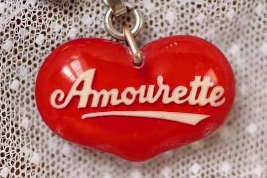 ブルボンキーホルダー AMOURETTE - フランスアンティーク雑貨 Mille Chats