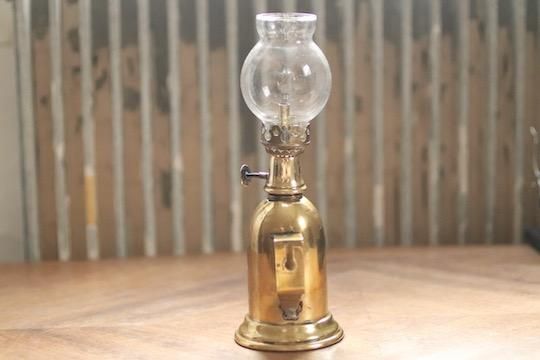 ピジョンランプ　pigeon lamp abeille アンティークオイルランプ アンティーク オイルランプ AP ピジョンランプ - フランス