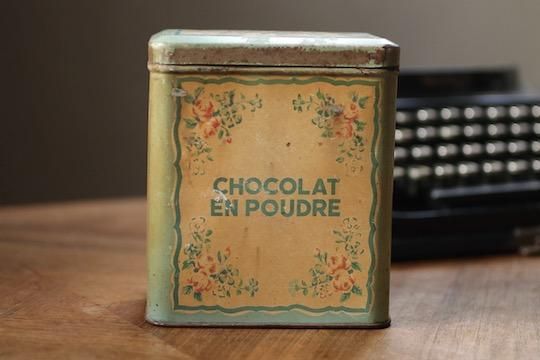 フランス アンティーク Chocolat Menier社 ショコラメニエ 薔薇