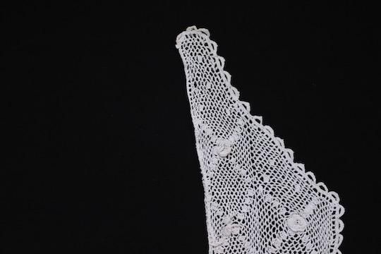 アイリッシュクロッシェレース つけ襟 9x54cm - フランス