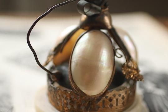 ICO-22 フランスアンティークカウンター呼び鈴ベル