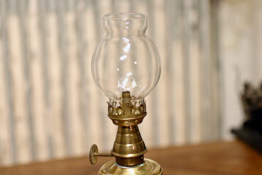 アンティーク オイルランプ LAMPE FEUTREE ABEILLE ピジョンランプ 