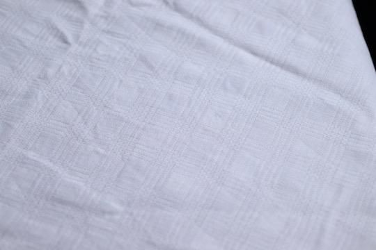 ダマスク織リネンテーブルクロス250cm x 150cm 正方形に近い長方形) フランス アンティーク リネン テーブル