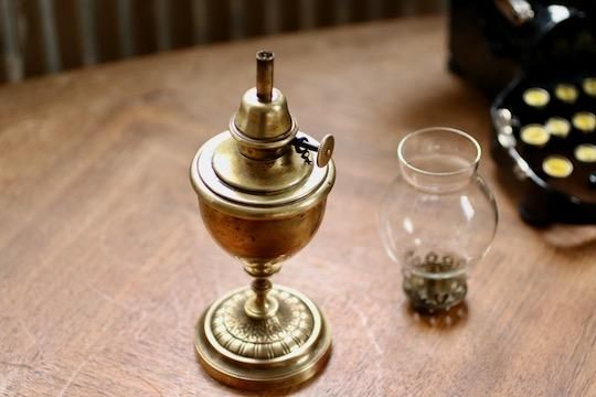 アンティーク オイルランプ LAMPE-PIGEON社