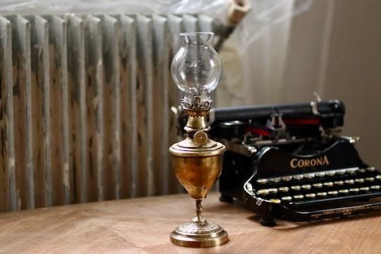 アンティーク オイルランプ LAMPE-OLYMPE ピジョンランプ