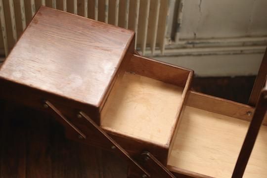 フランス アンティーク ソーイングテーブル（裁縫箱） ガブリ