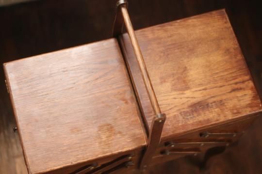 フランス アンティーク ソーイングテーブル（裁縫箱） ガブリ