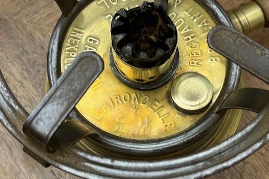 キャンプ アンティーク アルコールストーブ アルコールバーナー