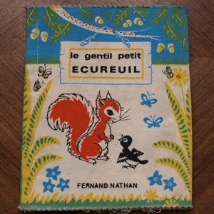 布絵本 le gentil petit ECUREUIL - フランスアンティーク雑貨 Mille Chats