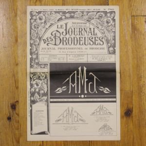 刺繍新聞 1960年3月 No780 - フランスアンティーク雑貨 Mille Chats