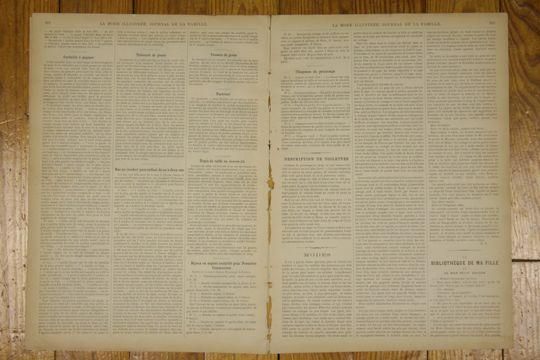 モード新聞 LA MODE ILLUSTREE（ラ・モード・イリュストレ）1891