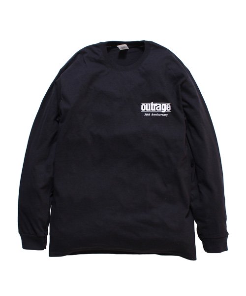 Official Artist Goods / バンドTなど ｜OUTRAGE × SIDEMILITIAinc.（３色展開）　 30th ANNIVERSARY L/S T-SHIRTS　商品画像5