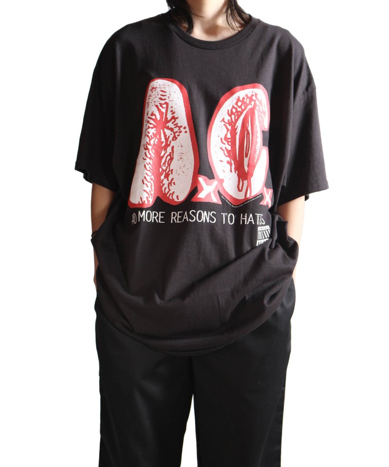 Official Artist Goods / バンドTなど ｜AxCx (ANAL CUNT) / アナル カント：40 MORE REASONS TO HATE US T-SHIRT (BLACK)　商品画像5