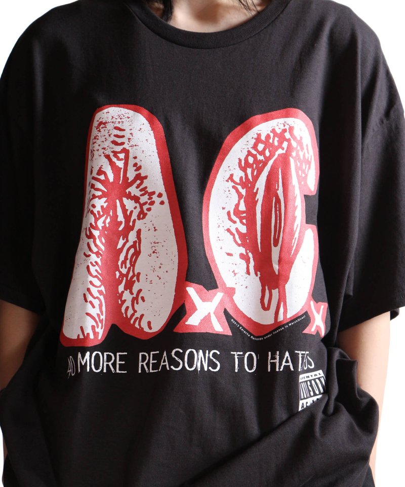 Official Artist Goods / バンドTなど ｜AxCx (ANAL CUNT) / アナル カント：40 MORE REASONS TO HATE US T-SHIRT (BLACK)　商品画像6