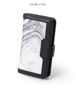 NIL DUE / NIL UN TOKYO / ニル デュエ / ニル アン トーキョー /  LEATHER MASKING IPHONE CASE（6/6s/7/8）