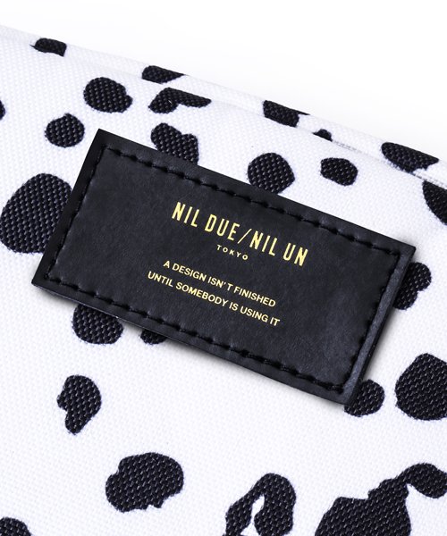NIL DUE / NIL UN TOKYO / ニル デュエ / ニル アン トーキョー ｜ LARGE LEATHER TAG POUCH / LEOPARD　商品画像4