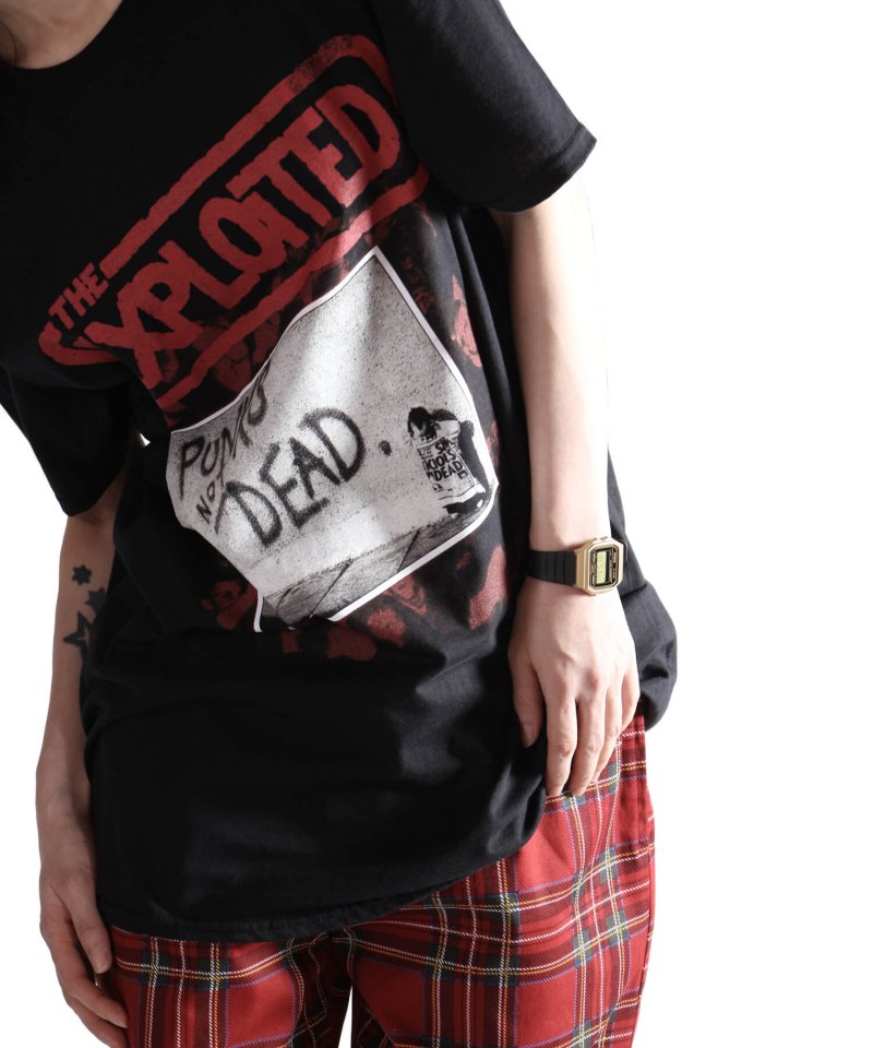 THE EXPLOITED / エクスプロイテッド【 PUNKS NOT DEAD T-SHIRT 